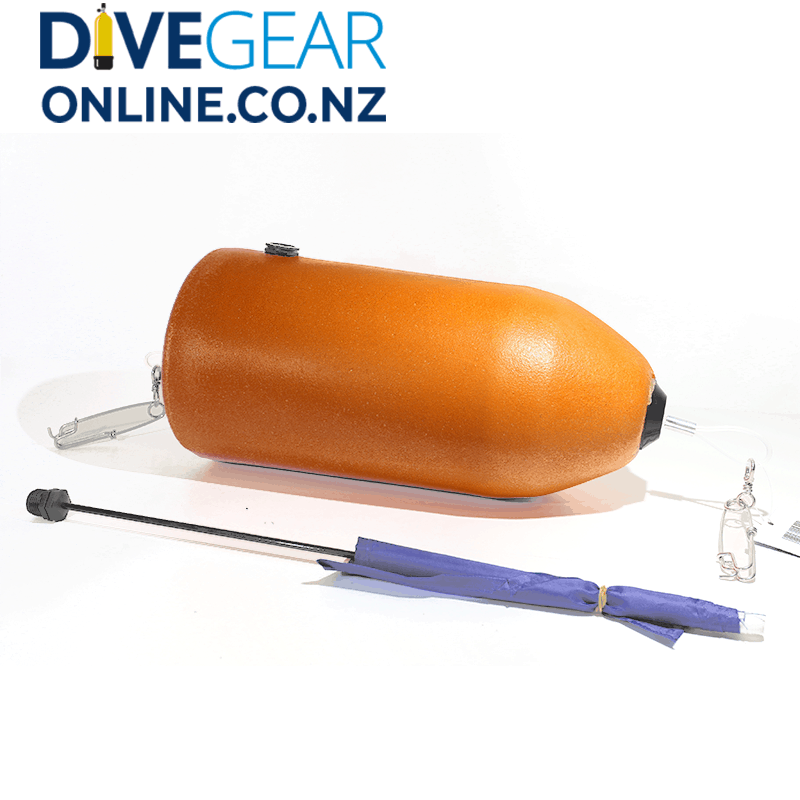 Immersed 8L Spearfishing Rigid Float with Dive Flag