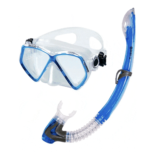 Mares Pirate Junior Snorkelling set Blue