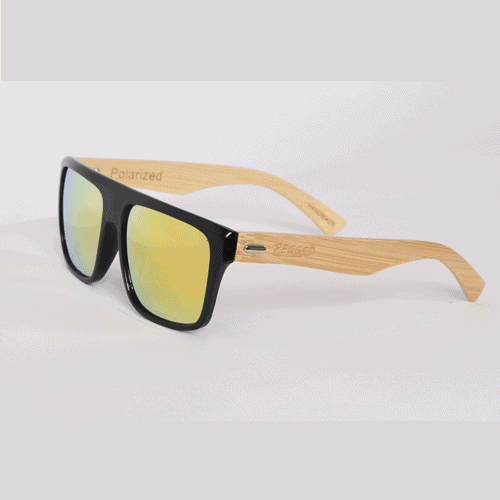 Pegged Sunglasses Kicks Yellow Mirror Lens